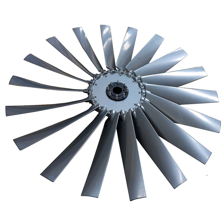 top sell sheet metal large air volume ventilation fan blade
