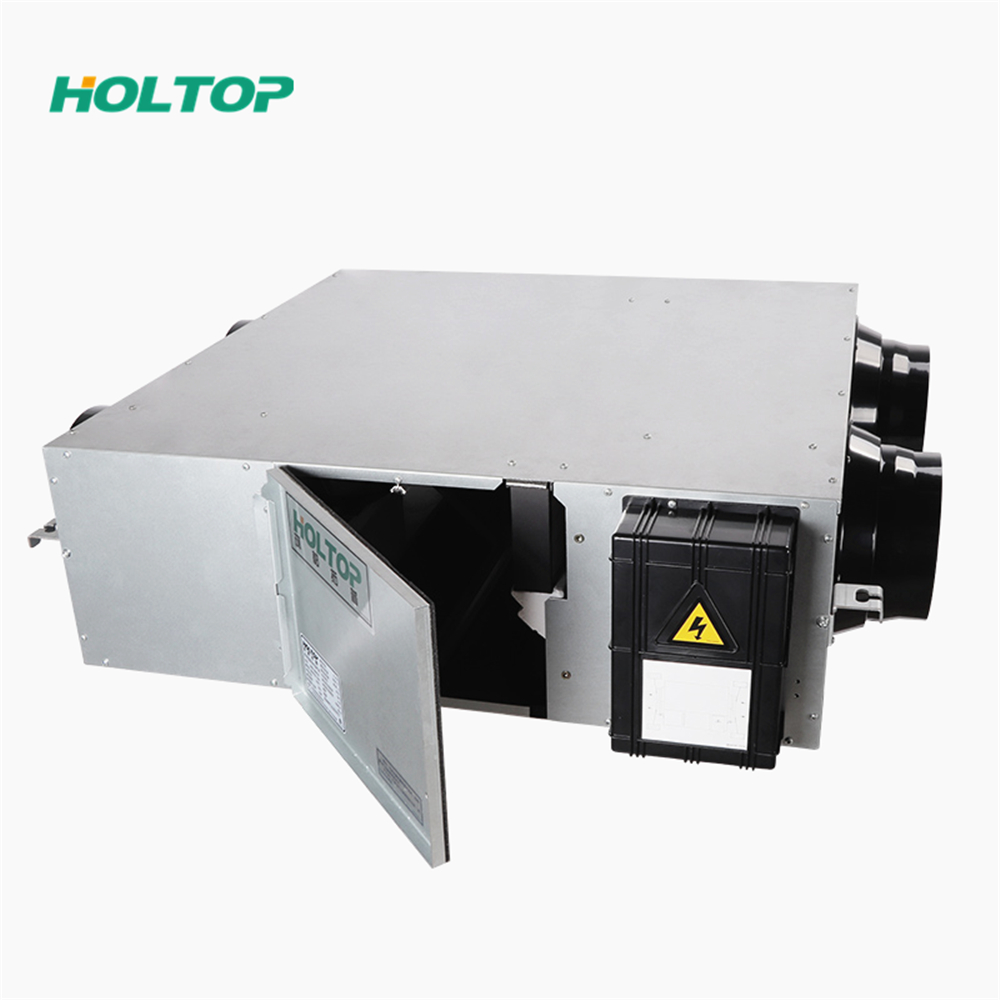 DC Motor THC Series Commercial Suspended Energy Recovery Ventilation System (ERVs 600~1300 m3/h)