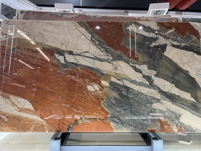 Red Breccia Fantastica Marble