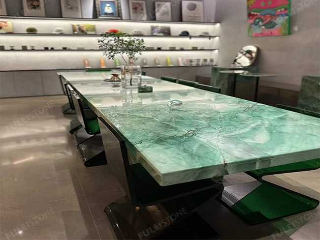 Verde Green Marble Table Tops