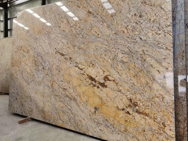 Golden Crystal Granite Slabs for Wholesale