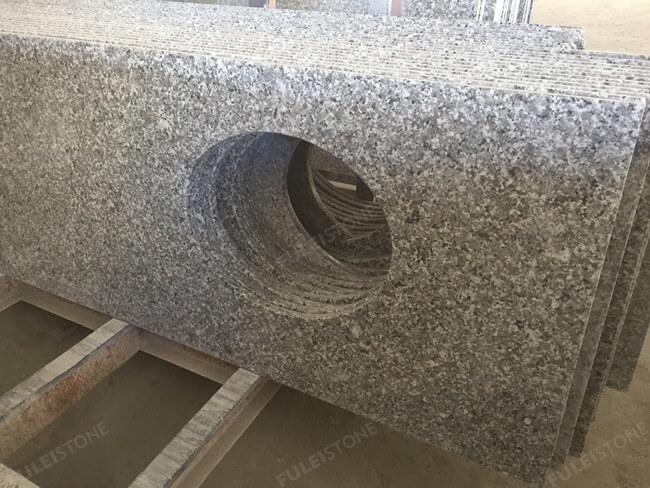 swan white granite vanity tops