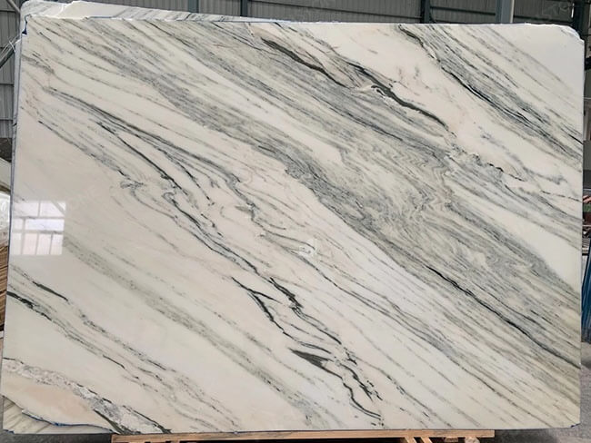 Natural Polished Calacatta Blue Slabs