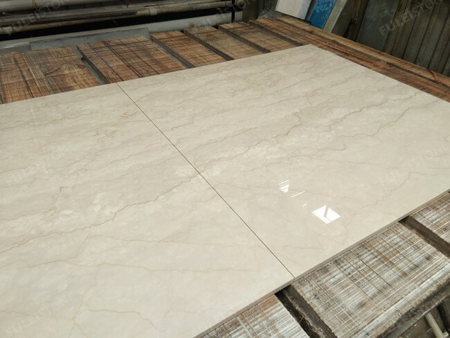 Botticino Classico Marble Tiles Composite to Ceramic