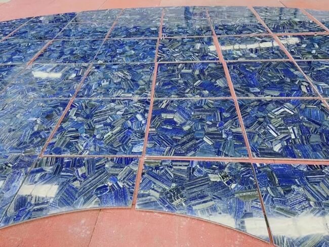 Blue Agate Stone Tiles