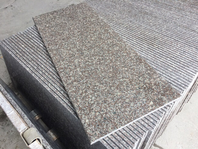 China G664 Bainbrook Brown Granite Tiles for Stairs (7)