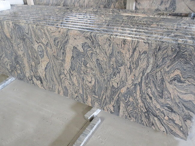 Polished China Juparana Granite Countertops