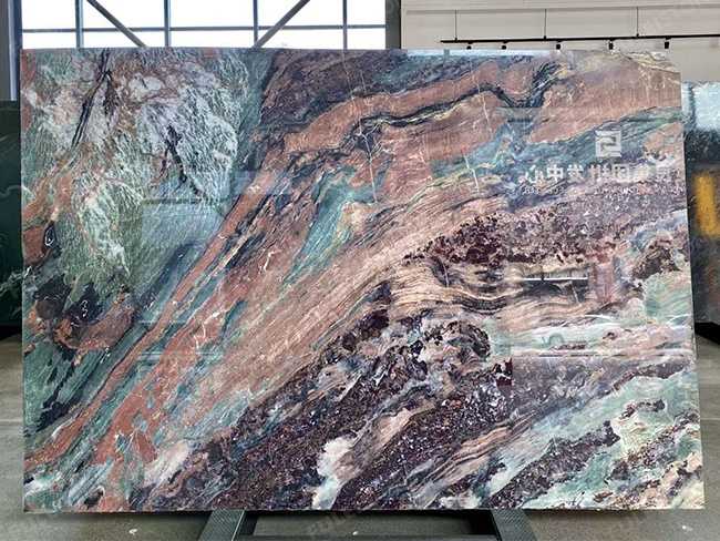 Multicolor Quartzite Slab