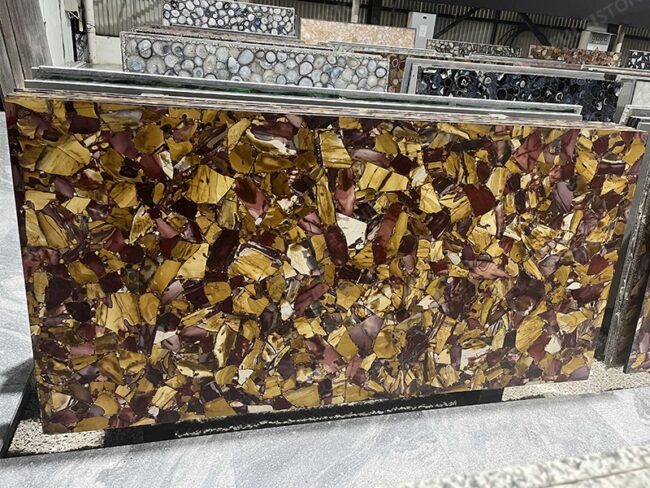 Polished Muti Red Jasper Stone Slabs