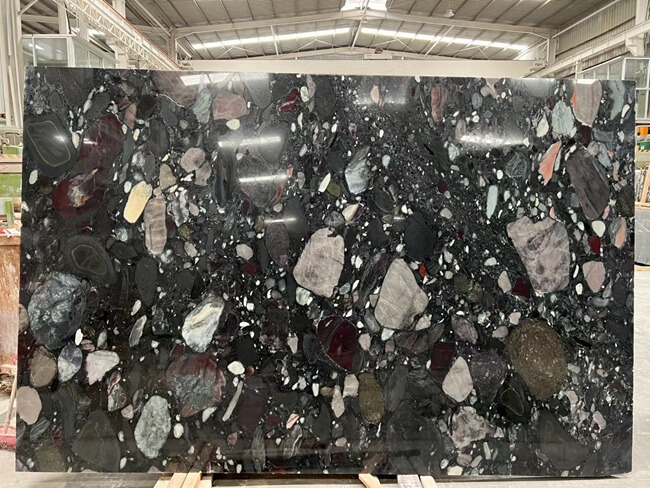 Black Marinace Granite Slabs