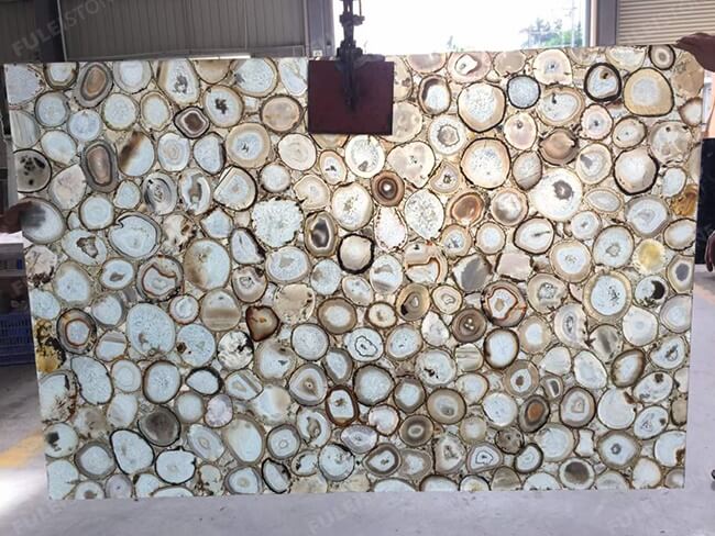 Grey Agate Stone Slab