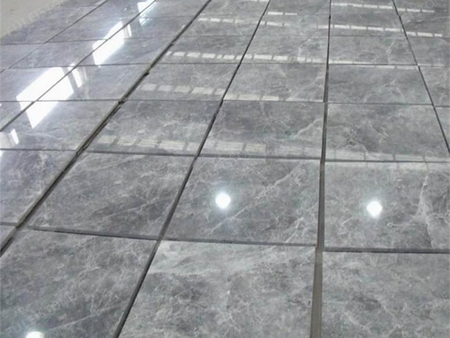 Natural High Polished Silver Mink Marble Tiles for Wall and Floor