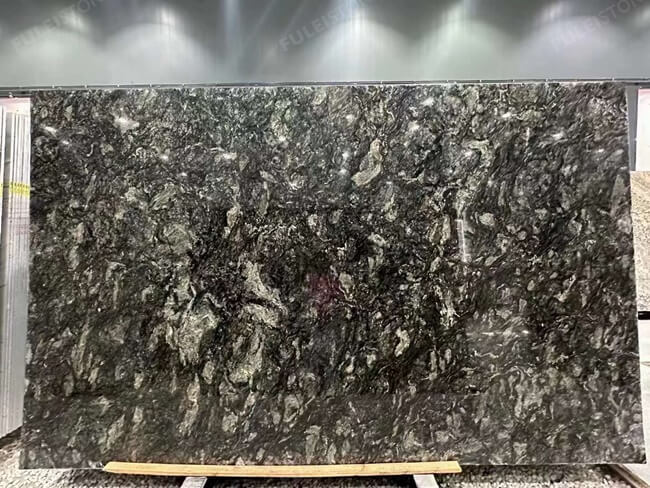 Antiqued Metallic Granite Slab