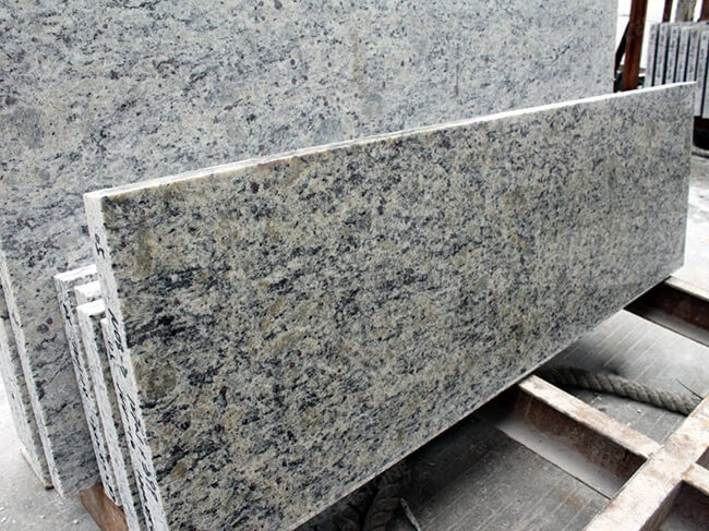 polished santa cecilia light granite slabs (2)