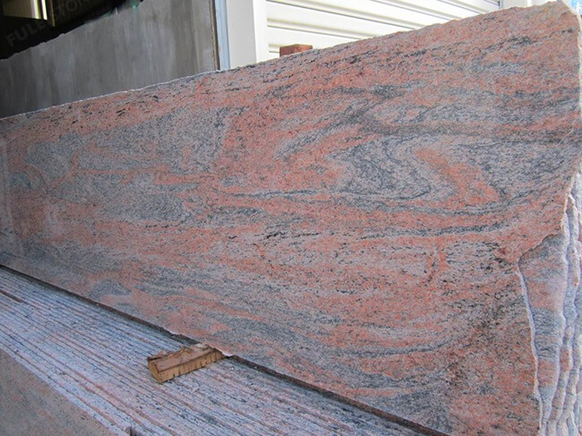 polished multicolor red granite small slabs (2)