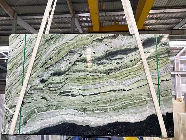 River Jade Marble Slab