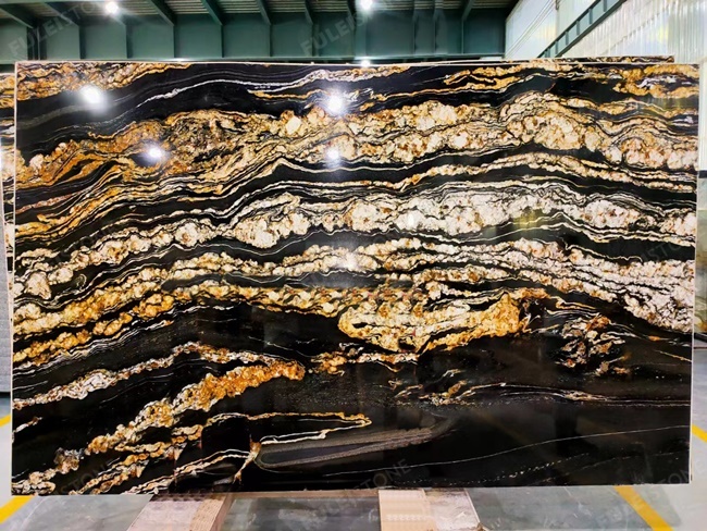 Nero Volcano Granite Slabs