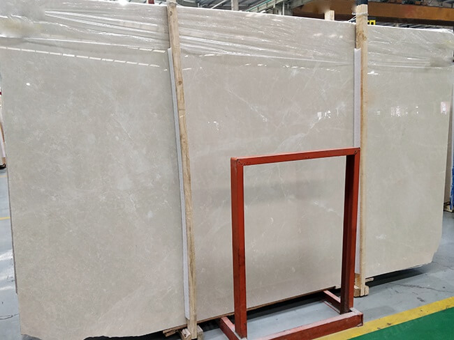 polished aran white marble slabs (4)