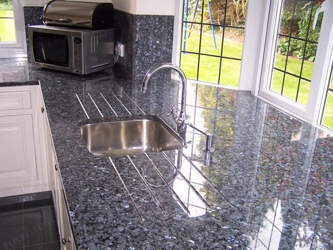 Good Sale Polished Silver Pearl Granite Slabs