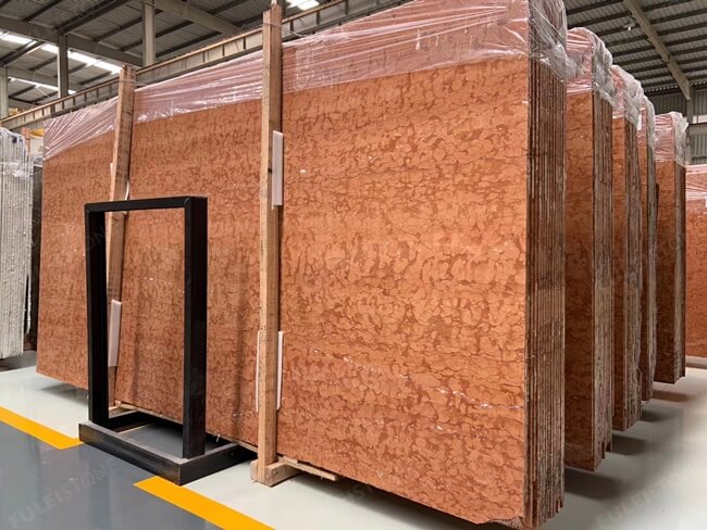 Natural Rosso Verona Italian Marble Slabs