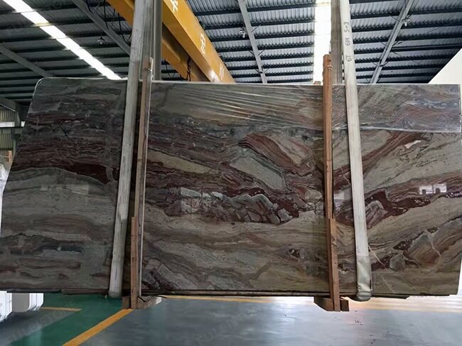 polished monica red marble slabs (1)