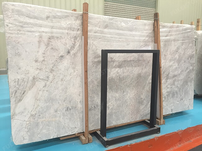 polished yabo white marble slabs (1)