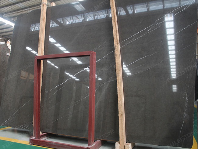 Polished Pietra Grey Marble Slabs