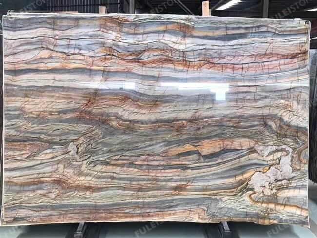 Luxury Michelangelo Quartzite Slabs for Interior Decoration