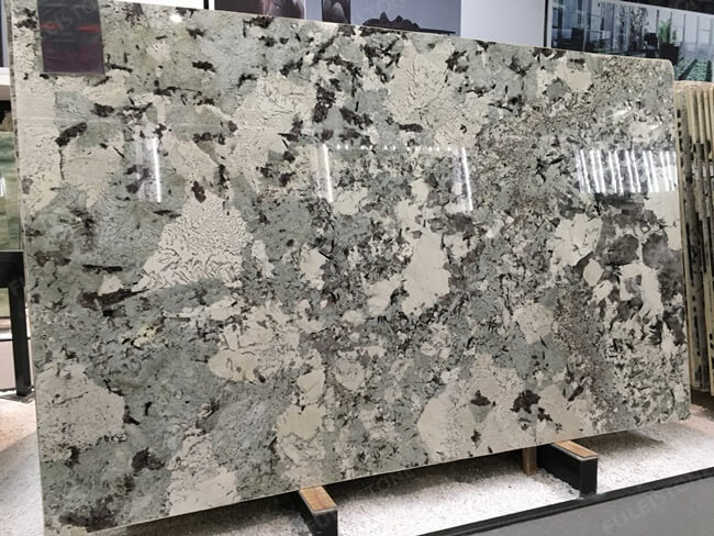 Luxury Bookmatched Alpinus Granite Slab