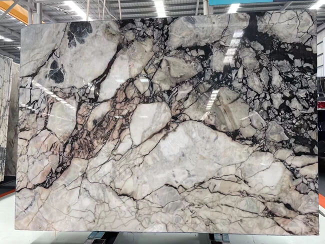 Infinity Grey Marble Slabs