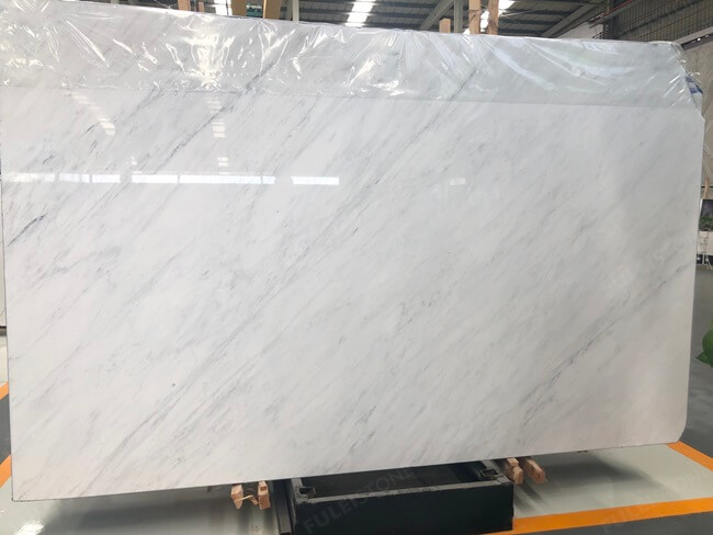 Oriental White Marble Polished Slabs