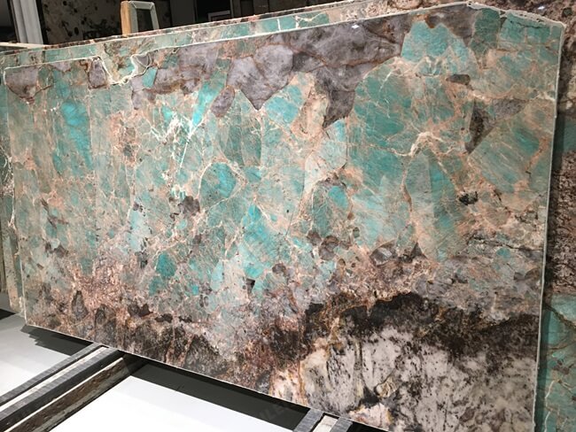 Tiffany Blue Amazonite Quartzite Slab