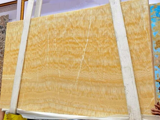 High Quality Polished Honey Onyx Marble Slabs