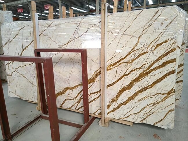 polished sofitel gold marble slabs (1)