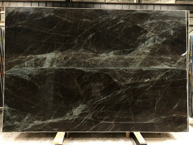 Luxury Polished Piano Grey Marble Slabs