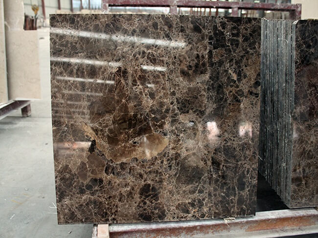 polished dark emperador marble tiles (2)