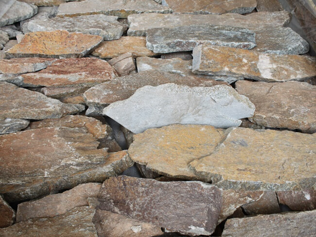 Rusty Slate Outdoor Flagstone Walkway Pavers Stone