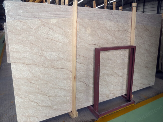 Natural Polished Carter Beige Marble Slabs