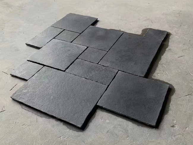 Black Limestone French Pattern1