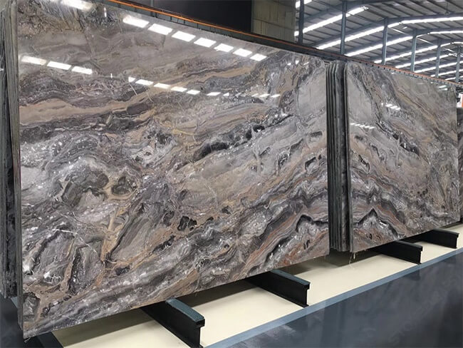 Italian Bookmatched Arabescato Orobico Marble Slabs