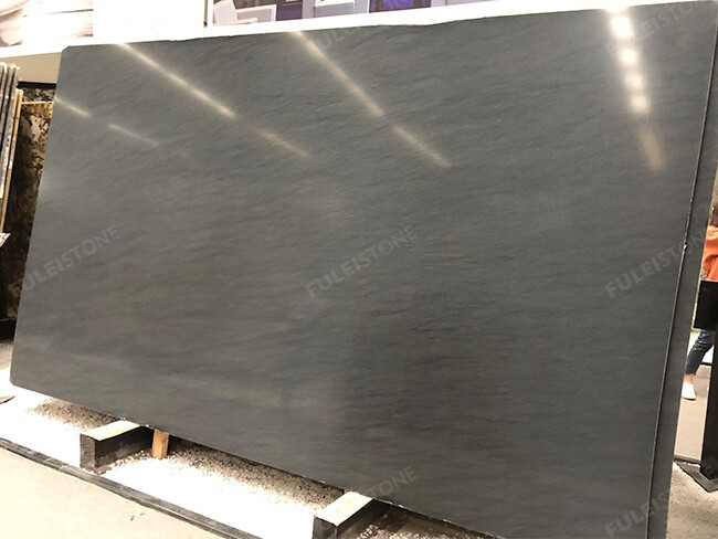 luxury natural Cabbeen grey quartzite slab (2)