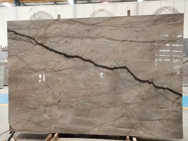 Polished Silver River Marble Slabs