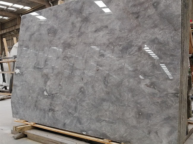 Natural Polished Fantasy Grey Marble Slabs