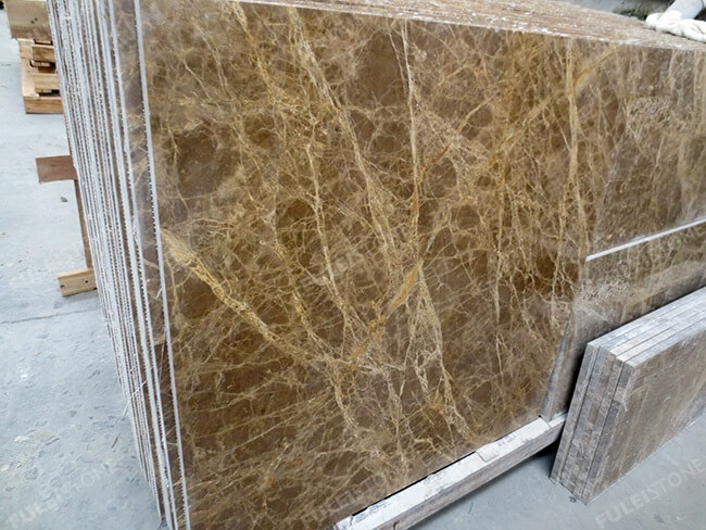 polished light emperador marble tiles (2)