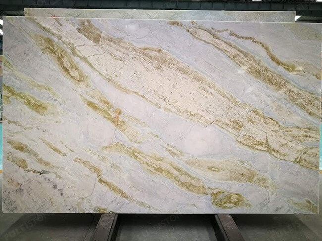 Translucent Natural Polished River Green Onyx Slabs