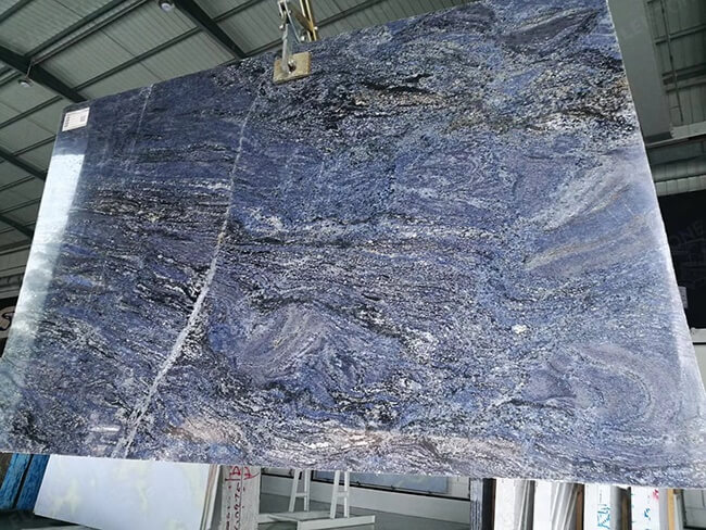 Economical Polished Azul Infinito Granite Big Slabs