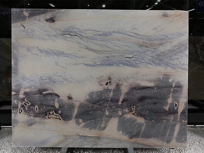 Natural Bookmatched Morandi Quartzite Slab