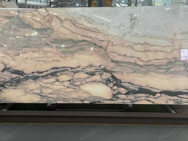 Rosa Aurora Marble Slabs