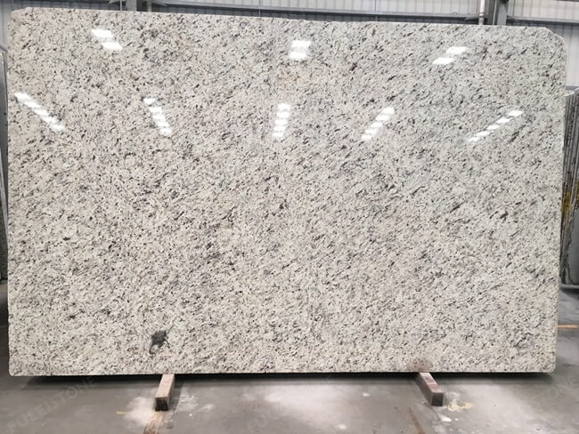 Brazilian White Rose Granite Slabs Polished