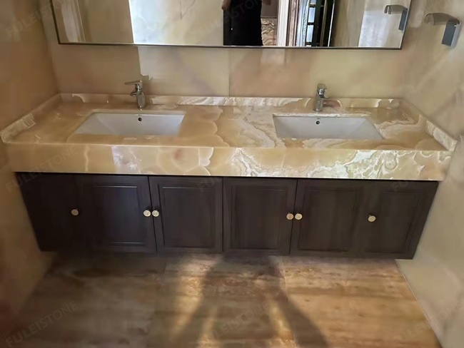 Onyx Miele for vanity tops